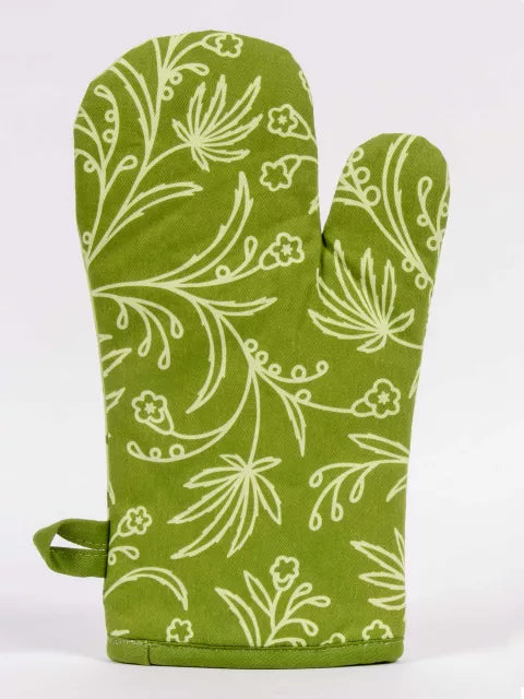 THE FOOD HAS WEED IN IT OVEN MITT
