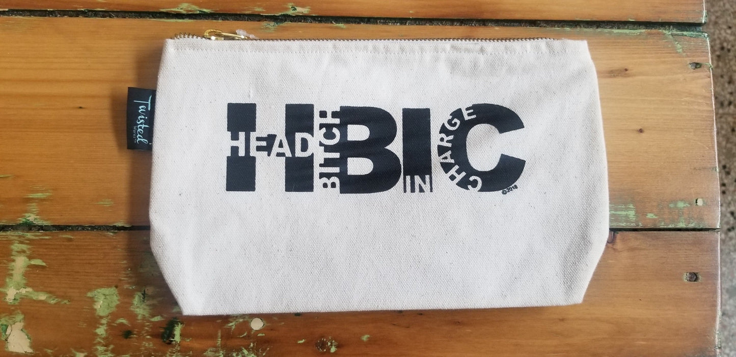 Assortment of funny cosmetic bags