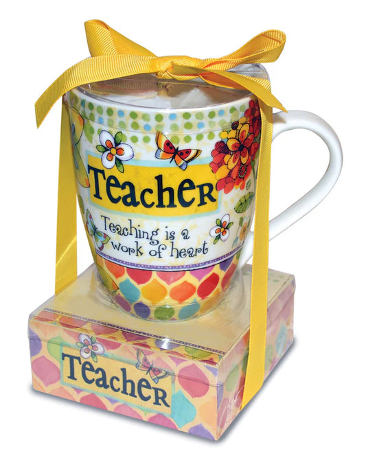 RELATIONSHIP MUG & NOTEPAD GIFTSET: TEACHER