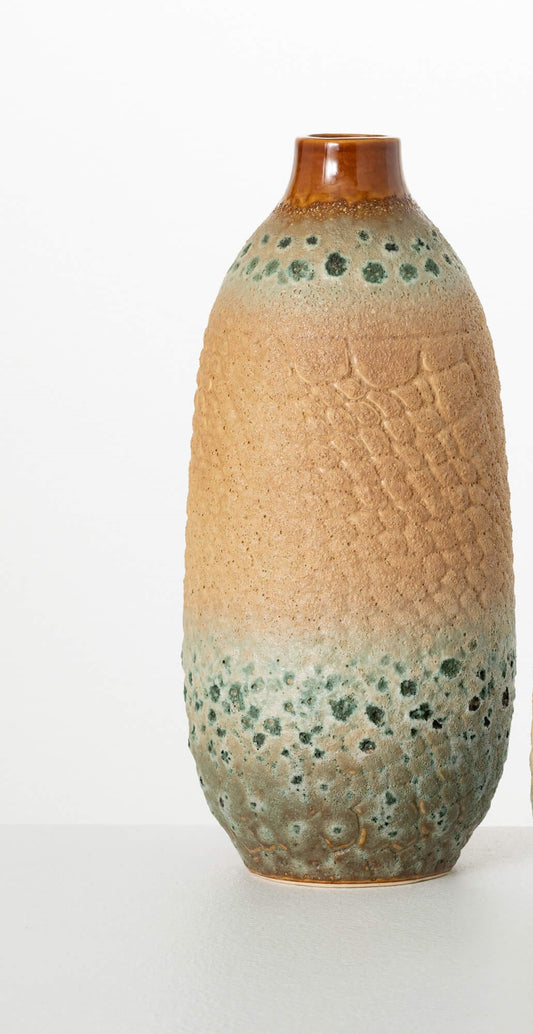 LARGE DISTRESSED VASE