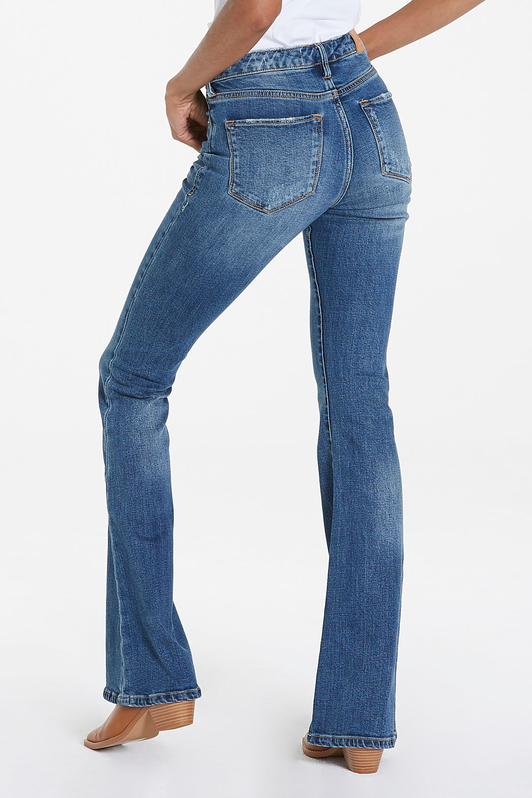 Rosa High Rise Flare Jeans