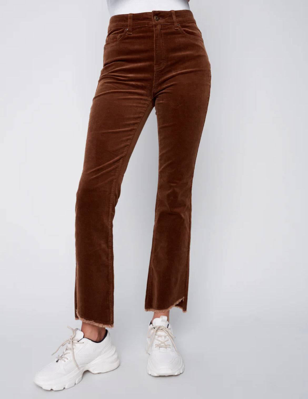 Corduroy Asymmetrical Pant