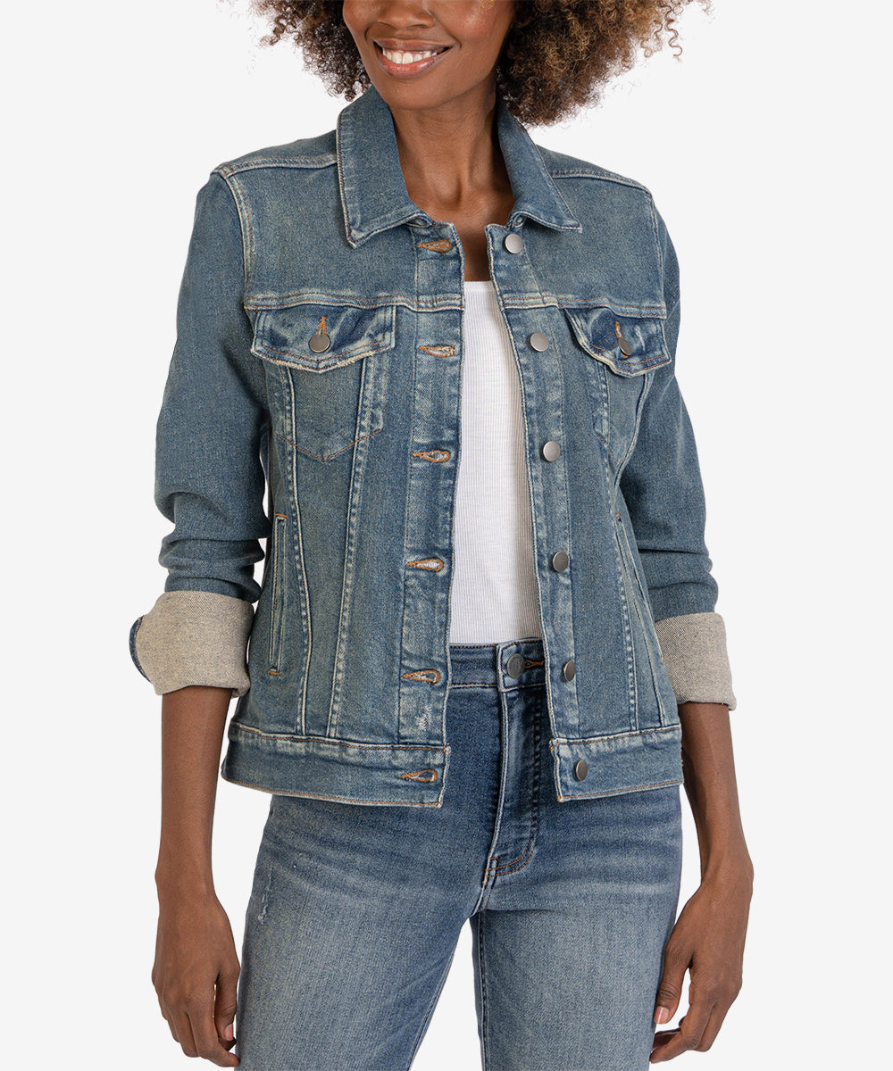 Jacqueline Denim Jacket (Fascinated Wash)