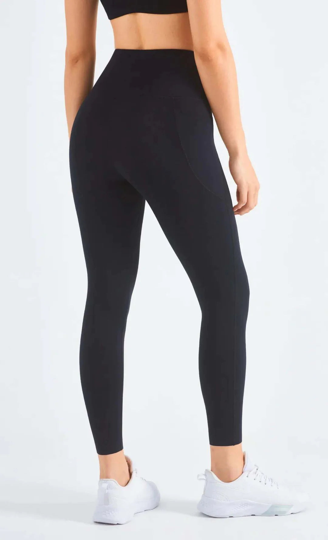 Melby Jo Pocket Black Leggings