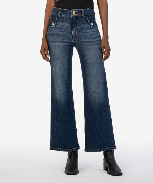 Meg High Rise Wide Leg Jeans