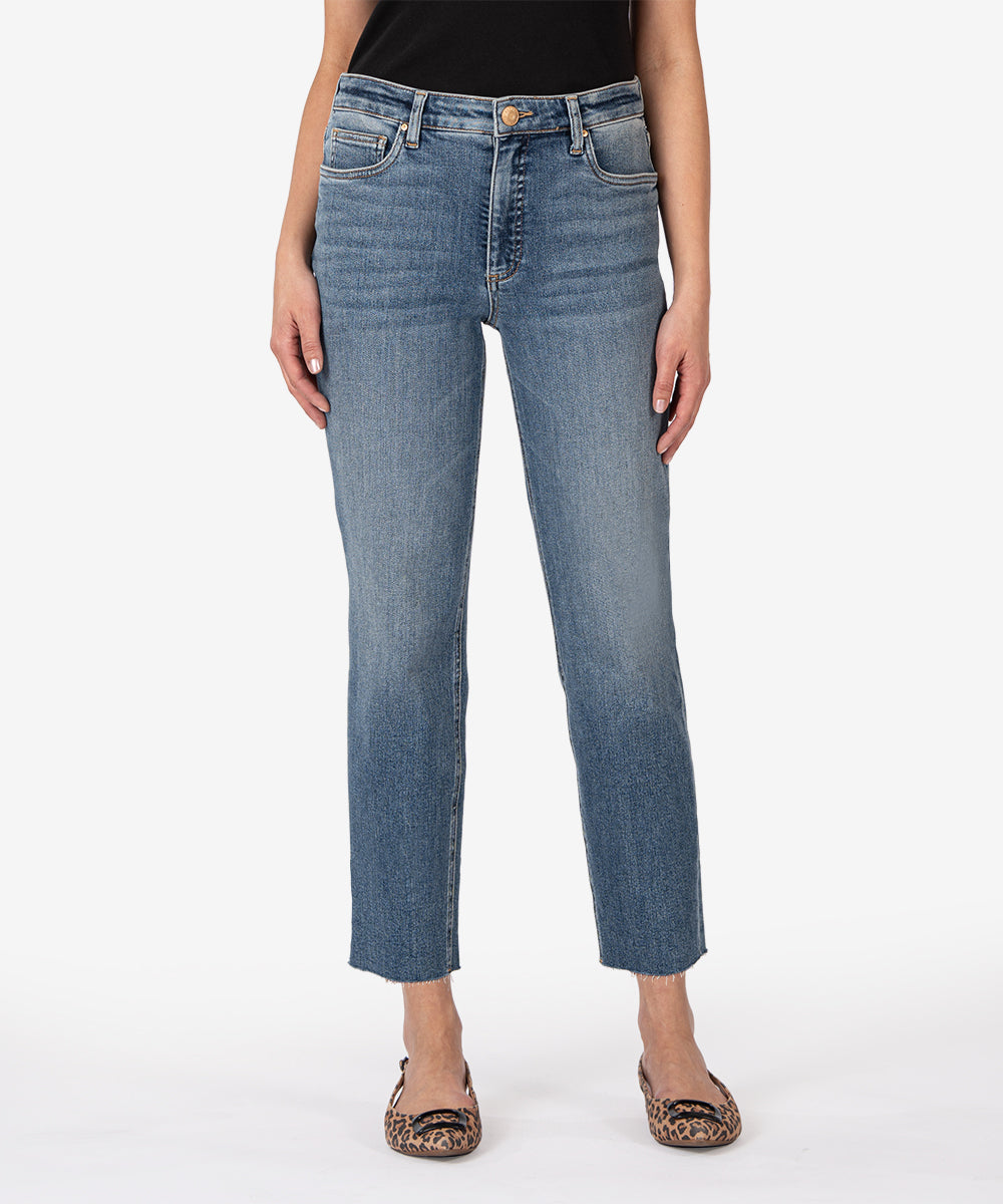 Rachel High Rise Fab Ab Mom Jean