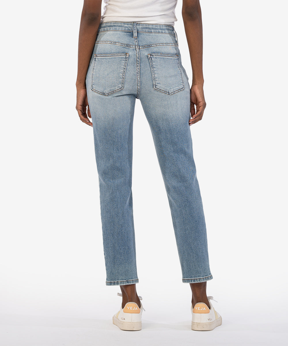 Rachael High Rise Fab Ab Mom Jean