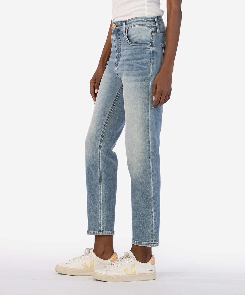 Rachael High Rise Fab Ab Mom Jean