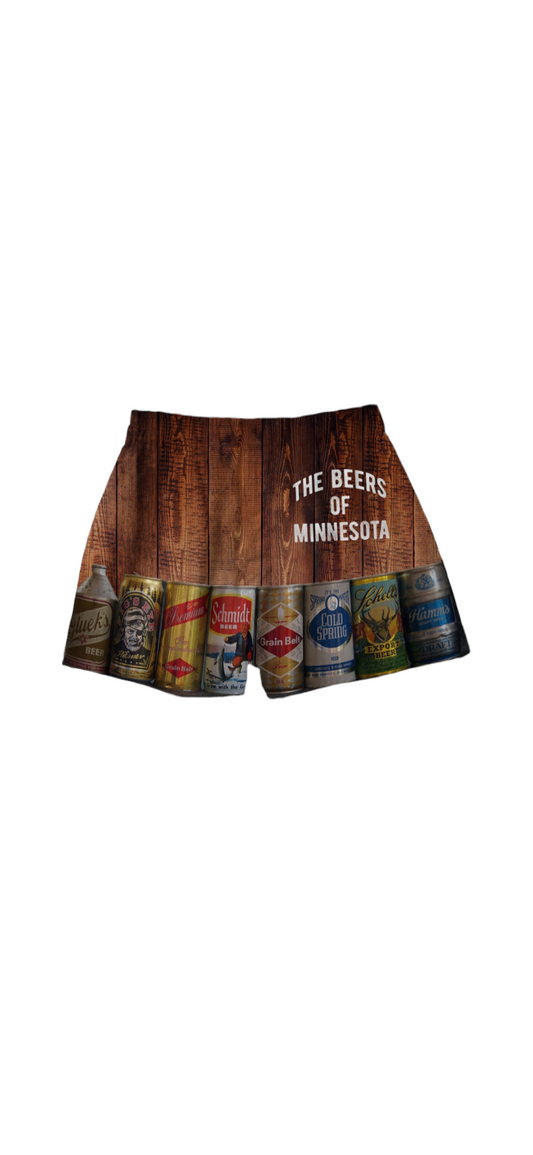 BEERS OF MINNESOTA BOXER SHORTS