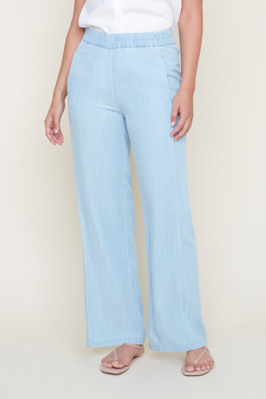 Renuar Woven Pant, Chambray