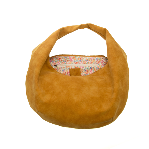 PEANUT BIANCA SOFT CRESCENT SHOULDER BAG