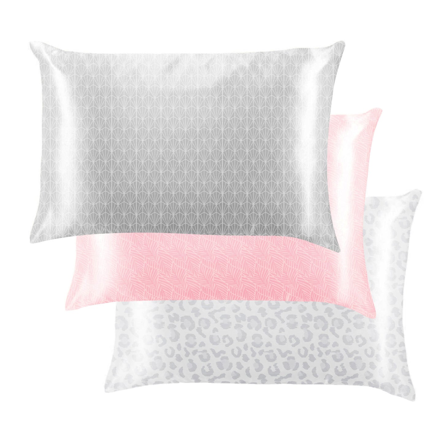 Lemon Lavender Silky Satin Pillowcase